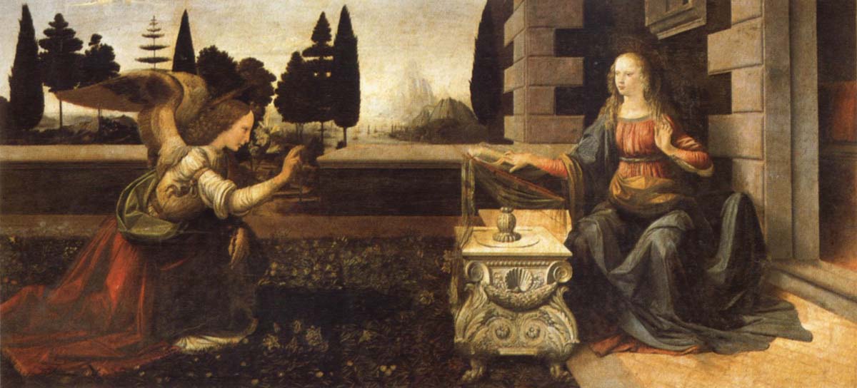 LEONARDO da Vinci Annunciation